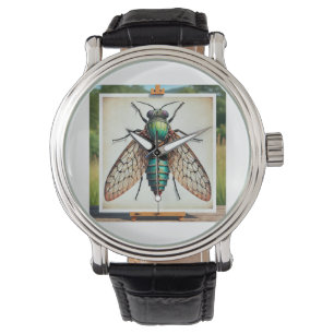 Reloj De Pulsera Micromus Insect Painting 310724IREF218 - Watercolo