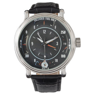 Reloj De Pulsera Mid 1970s Classic Car Clock With Gauges