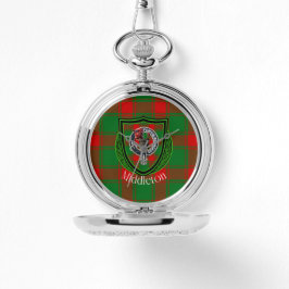 Reloj De Pulsera Middleton Scottish Clan Tartan & Crest