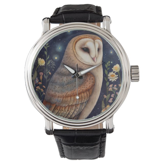 Reloj De Pulsera Midnight Owl Watch (Anverso)