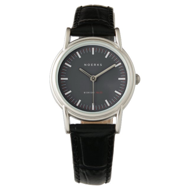 Reloj De Pulsera Midnight Pulse Analog Watch Face (Anverso)