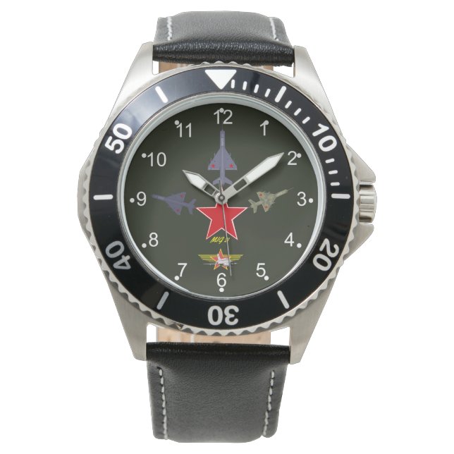 Reloj De Pulsera Mig 21 Watch . (Anverso)