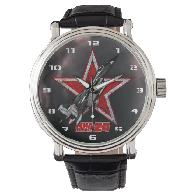 Reloj De Pulsera MiG-29 (Anverso)