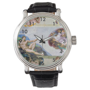 Reloj De Pulsera Miguel Ángel - Creación de Adán, Capilla Sixtina