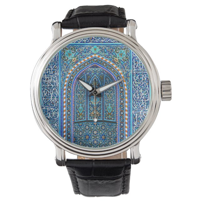 Reloj De Pulsera Mihrab - Oración Niche (Anverso)