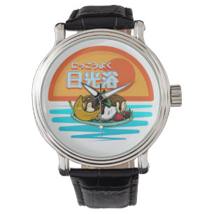 Reloj De Pulsera Mikitiez bronceado bronceado pardo verano windsurf