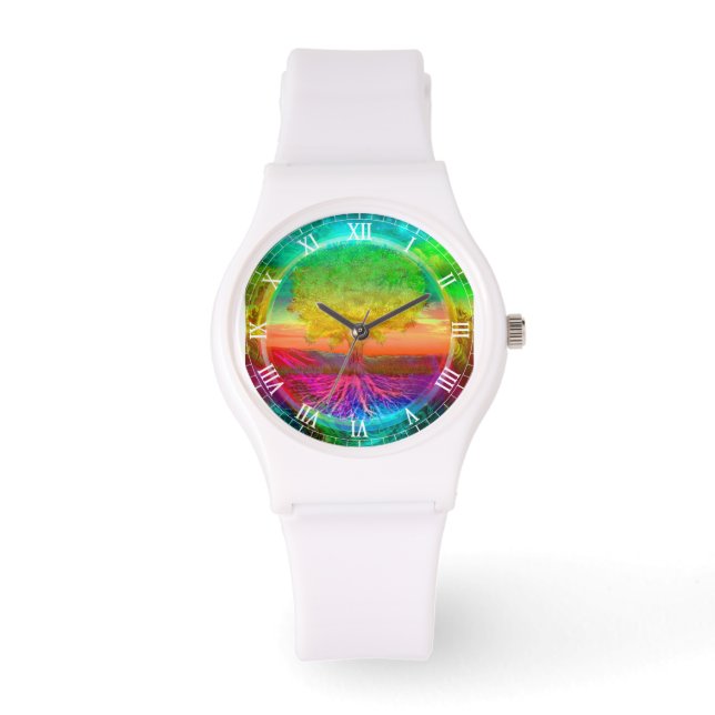 Reloj De Pulsera Milagros del árbol de la vida (Anverso)