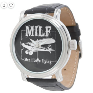 Reloj De Pulsera MILF - ¡Hombre, Me Encanta Volar!
