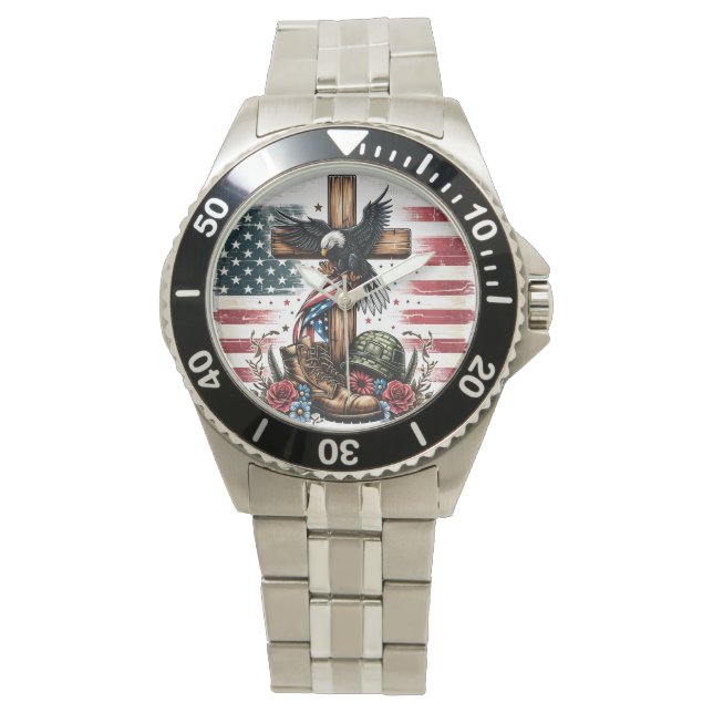 Reloj De Pulsera Militares cristianos (Anverso)