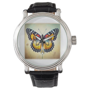Reloj De Pulsera Milkweed Butterfly 080824IREF205 - Watercolor