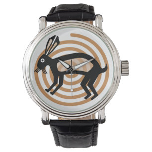 Reloj De Pulsera Mimbres Rabbit Art Watch