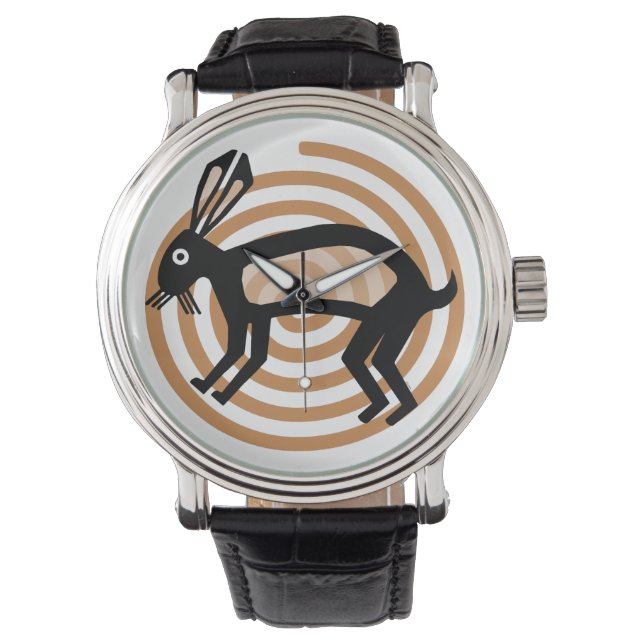 Reloj De Pulsera Mimbres Rabbit Art Watch (Anverso)