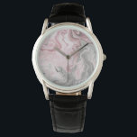 Reloj De Pulsera Minerales de Rubor<br><div class="desc">Minerales Rubor I por Jarman Fagalde</div>