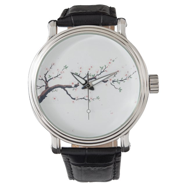 Reloj De Pulsera Minimal Japanese Tree Branch (Anverso)