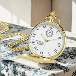 Reloj De Pulsera Minimalist Monogram Name Custom Engraved Keepsake