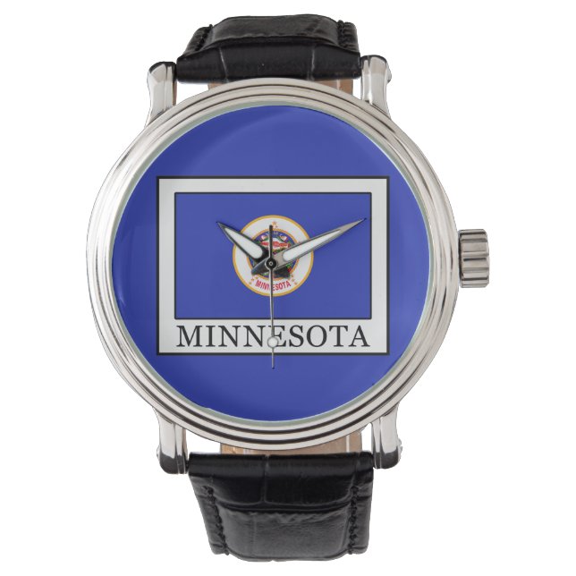 Reloj De Pulsera Minnesota (Anverso)