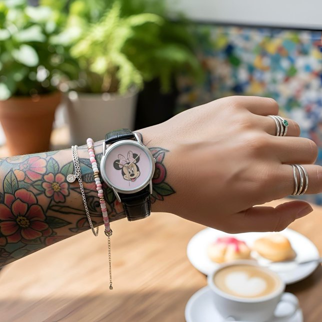 Reloj De Pulsera Minnie Watch (Subido por el creador)