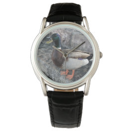 Reloj De Pulsera Mira con el pato en la cara.