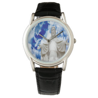 Reloj De Pulsera Mirada cristiana de Jesucristo