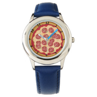 Reloj De Pulsera Mirada pizza con números