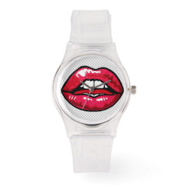 Reloj De Pulsera Mirar los labios