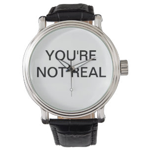 Reloj De Pulsera mire para hacer a gente piensan que ella no existe