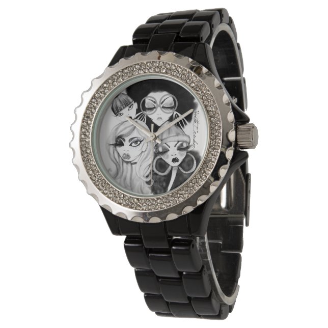 RELOJ DE PULSERA MIS HERMANAS MANTIENEN BLOQUEO (Angular)