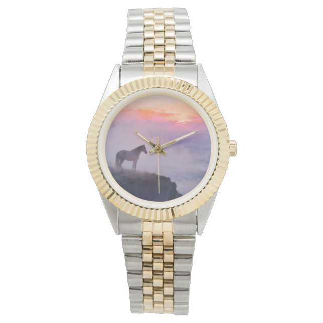 Reloj De Pulsera Misty Mountain Top Memories (Anverso)