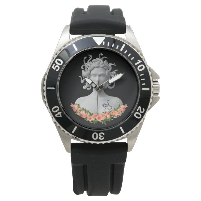 Reloj De Pulsera Mitología griega de Medusa Gorgon (Anverso)