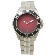 Moda Burgandy Watch