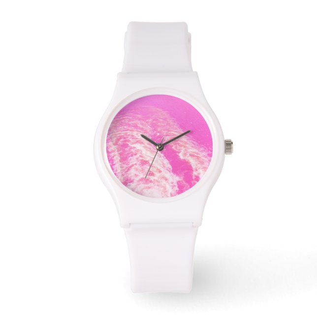 Reloj De Pulsera Moda de poder rosa (Anverso)