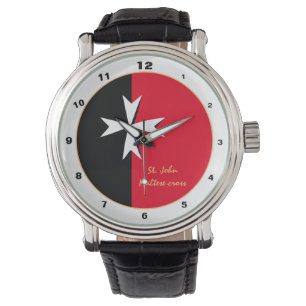 Reloj De Pulsera Moda/diseño de moda y bandera maltesa