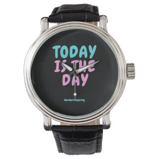 Reloj De Pulsera Moda Expressiva de Tipografía