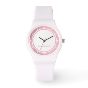 Reloj De Pulsera Moda moderna Nombre personalizado simple Minimalis