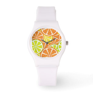 Reloj De Pulsera Modelo 2 de la fruta cítrica