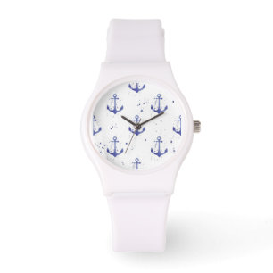 Reloj De Pulsera Modelo 2 del ancla de la acuarela
