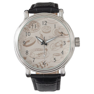 Reloj De Pulsera Modelo 3 de la comida