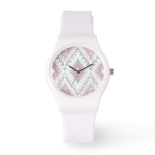 Reloj De Pulsera Modelo azteca geométrico abstracto