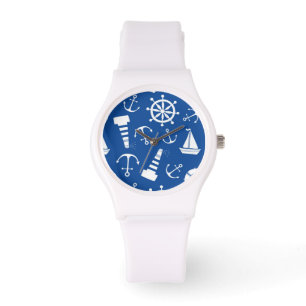 Reloj De Pulsera Modelo azul del mar