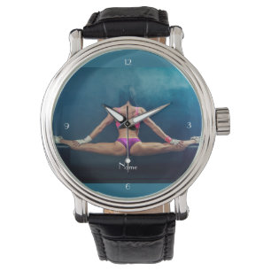 Reloj De Pulsera Modelo De Gimnasio Femenino Split Thunder_Cove
