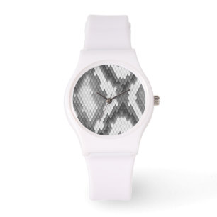Reloj De Pulsera Modelo de la piel de serpiente del pitón