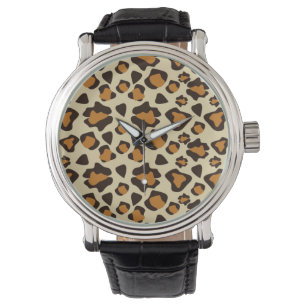 Reloj De Pulsera Modelo de la piel del guepardo