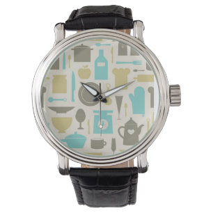 Reloj De Pulsera Modelo de las herramientas de la cocina