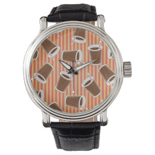 Reloj De Pulsera Modelo de los alimentos de preparación rápida