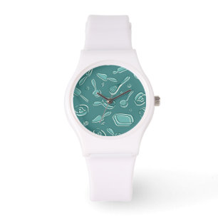 Reloj De Pulsera Modelo de los utensilios de la cocina