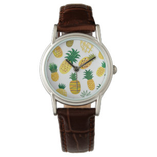 Reloj De Pulsera Modelo de moda de la piña