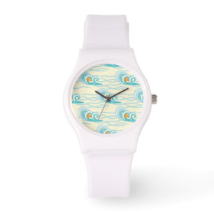 Reloj De Pulsera Modelo de ondas suave