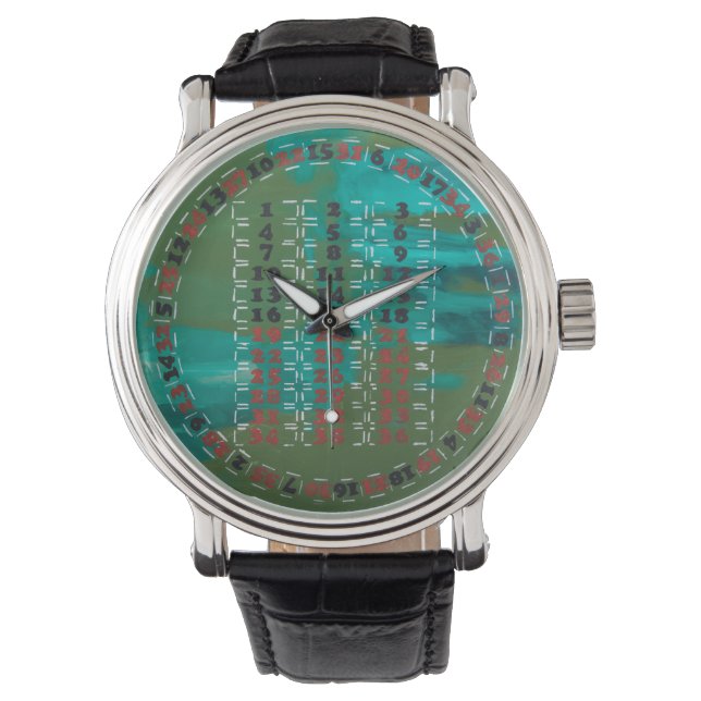 RELOJ DE PULSERA MODELO DE RULETA NUEVO (Anverso)