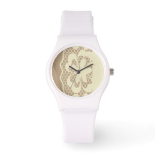 Reloj De Pulsera Modelo del cordón, vintage 7 de la flor