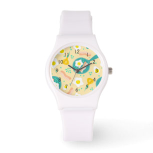Reloj De Pulsera Modelo del desayuno